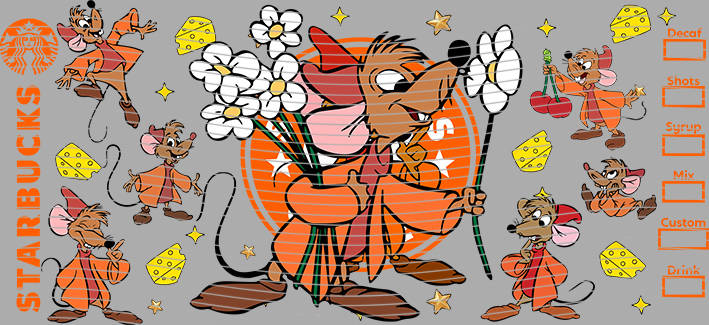 16oz Disney style-D-1348